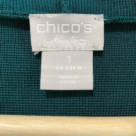 Chico's Green and Blue Knit Cardigan - Picture 8 of 12